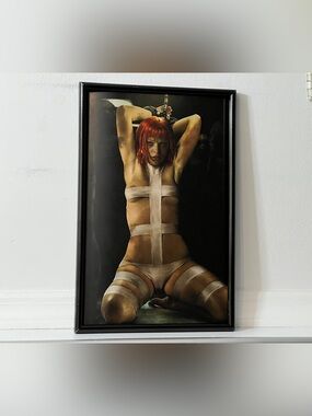 The Fifth Element Lee Loo Art Poster